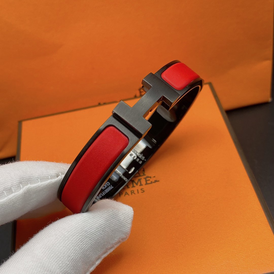 ¡®Glow Jewelry¡¯CLIC HM SO BLACK RED BRACELET