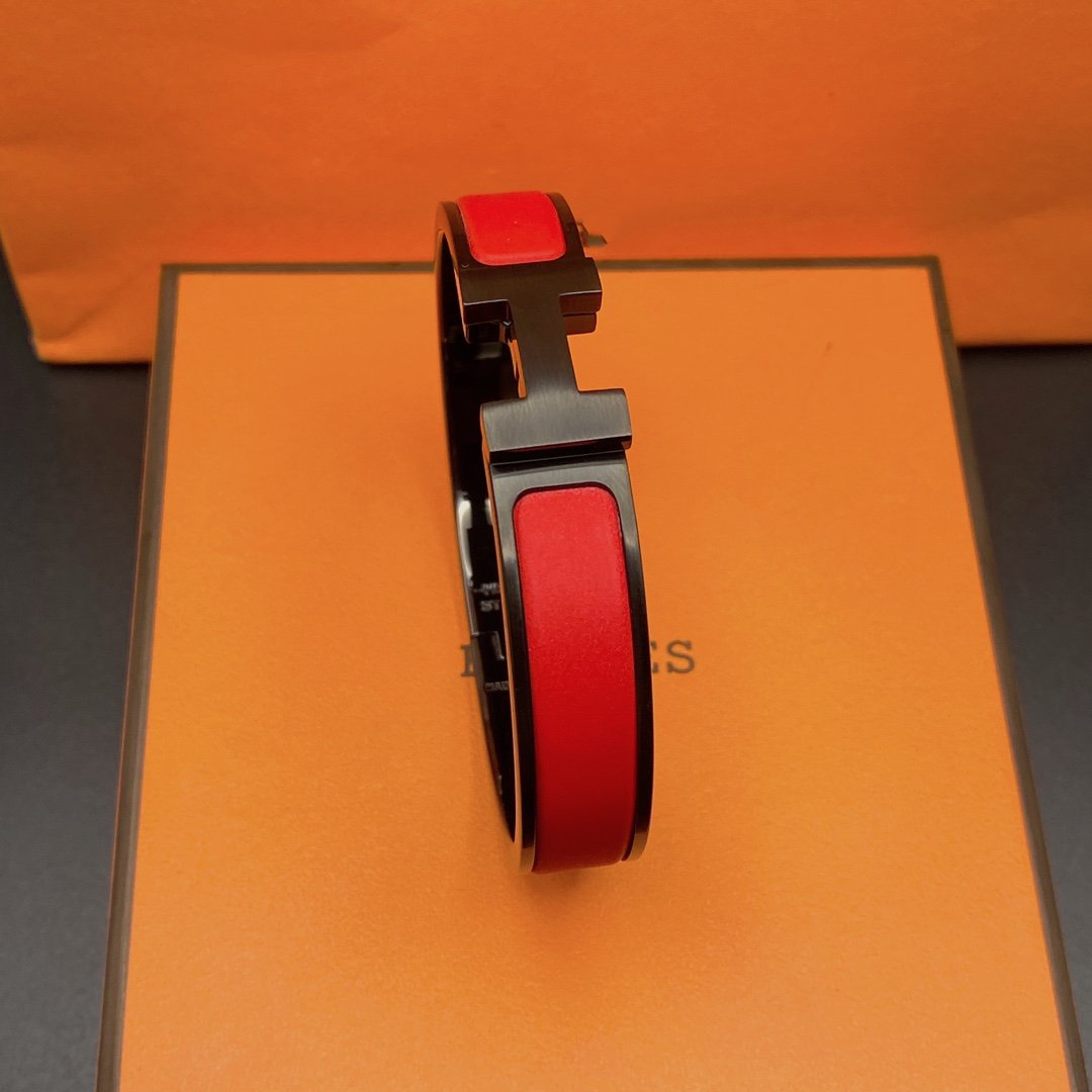 ¡®Glow Jewelry¡¯CLIC HM SO BLACK RED BRACELET