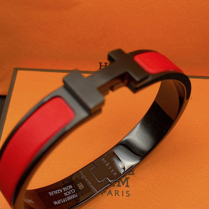 ¡®Glow Jewelry¡¯CLIC HM SO BLACK RED BRACELET