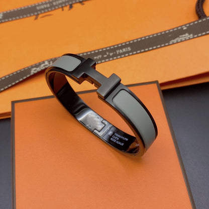 [Glow Jewelry]CLIC HM SO BLACK GREY BRACELET
