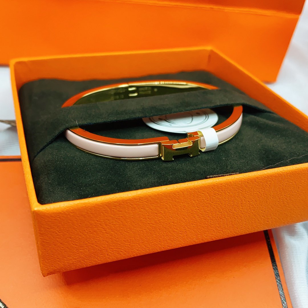 ¡®Glow Jewelry¡¯CLASSIC HM CLIC  PINK 8MM ENAMEL BRACELET