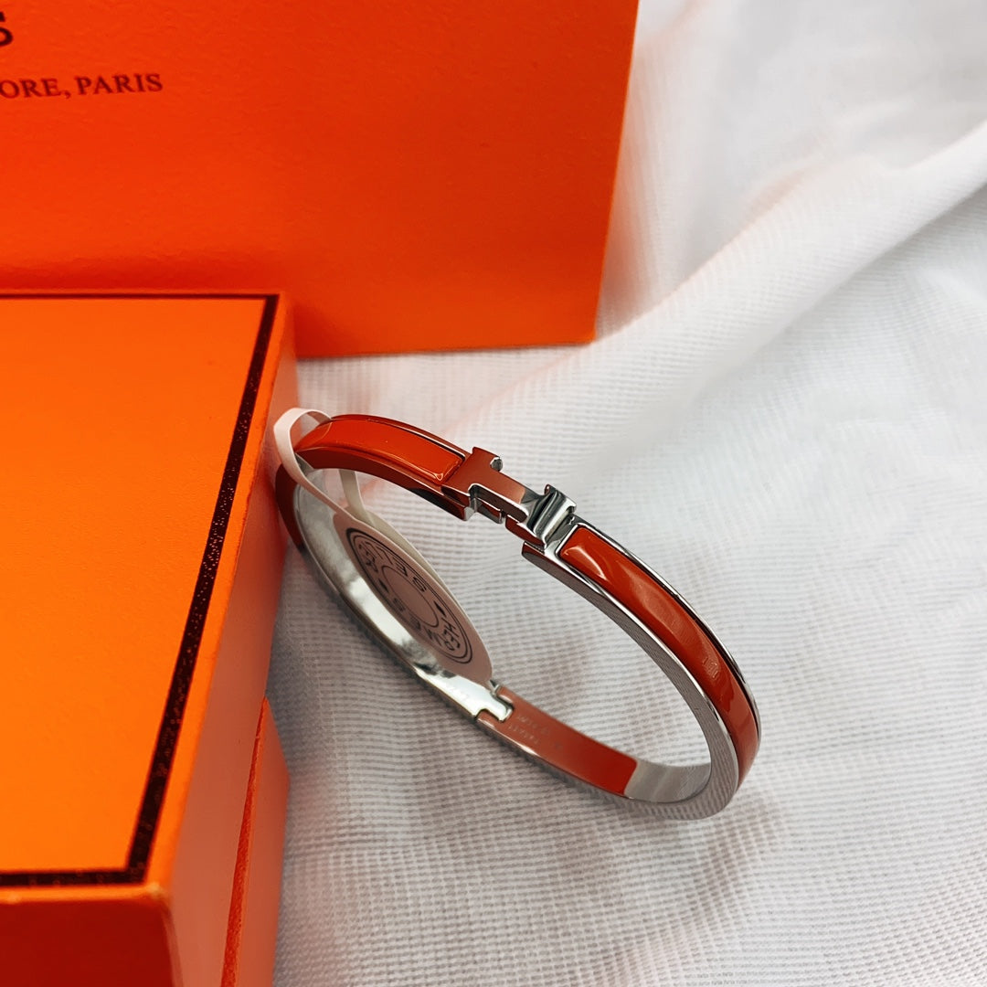 ¡®Glow Jewelry¡¯CLASSIC HM CLIC RED 8MM ENAMEL BRACELET