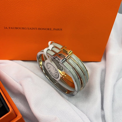 [Glow Jewelry]CLASSIC HM CLIC GREEN 8MM ENAMEL BRACELET