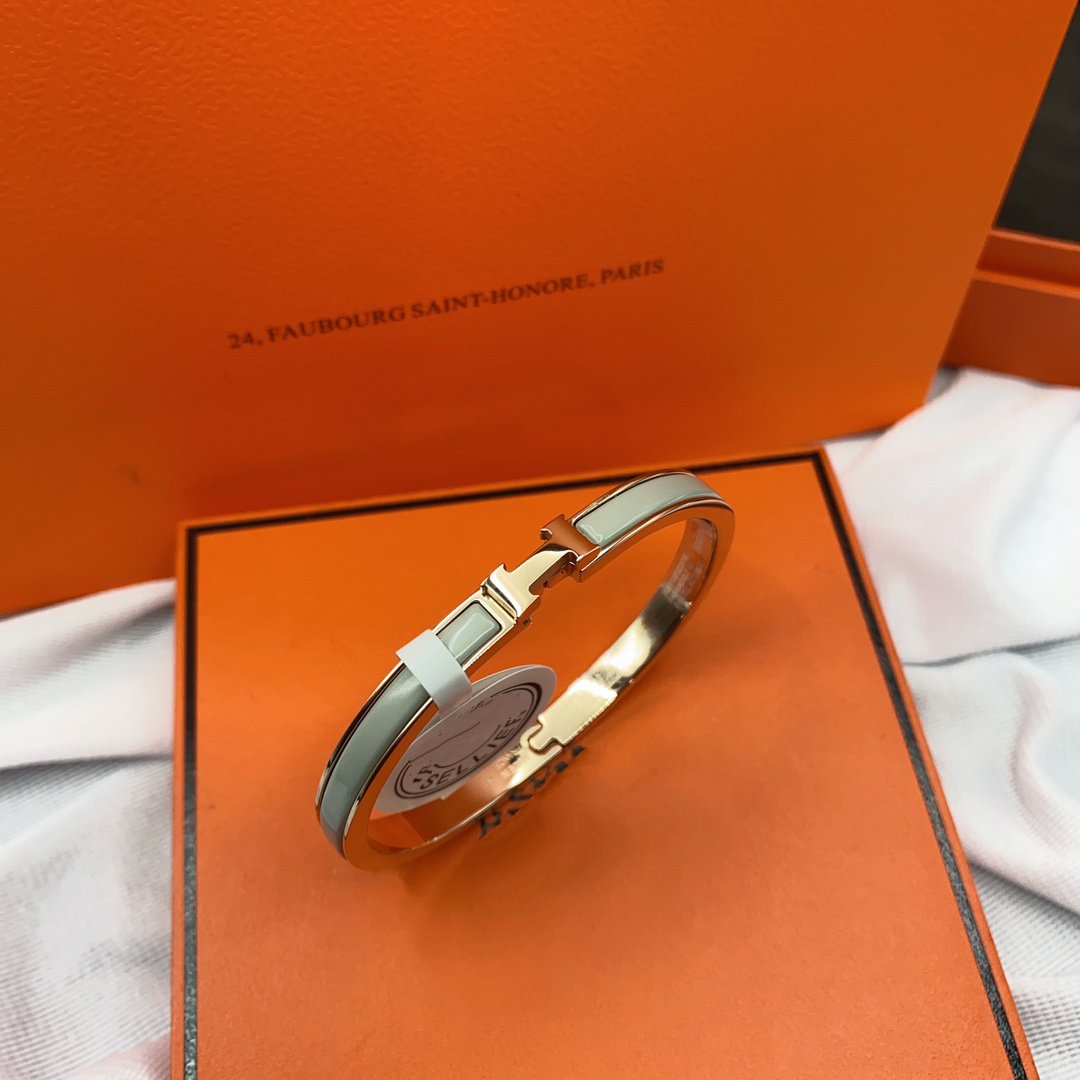 ¡®Glow Jewelry¡¯CLASSIC HM CLIC GREEN 8MM ENAMEL BRACELET