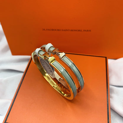 ¡®Glow Jewelry¡¯CLASSIC HM CLIC GREEN 8MM ENAMEL BRACELET