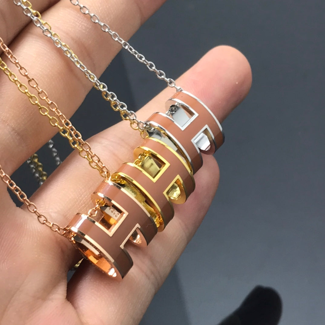¡®Glow Jewelry¡¯H NECKLACE BROWN