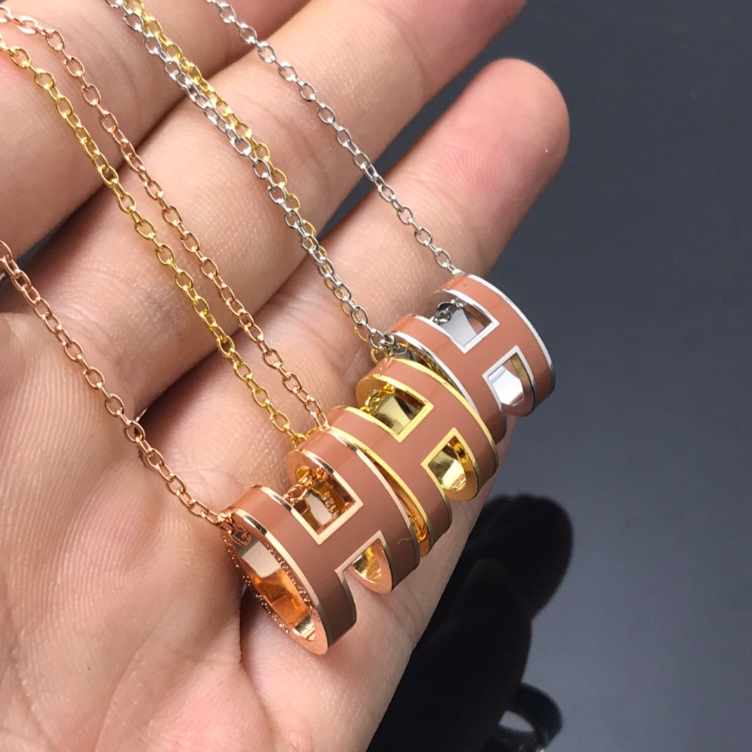 ¡®Glow Jewelry¡¯H NECKLACE BROWN