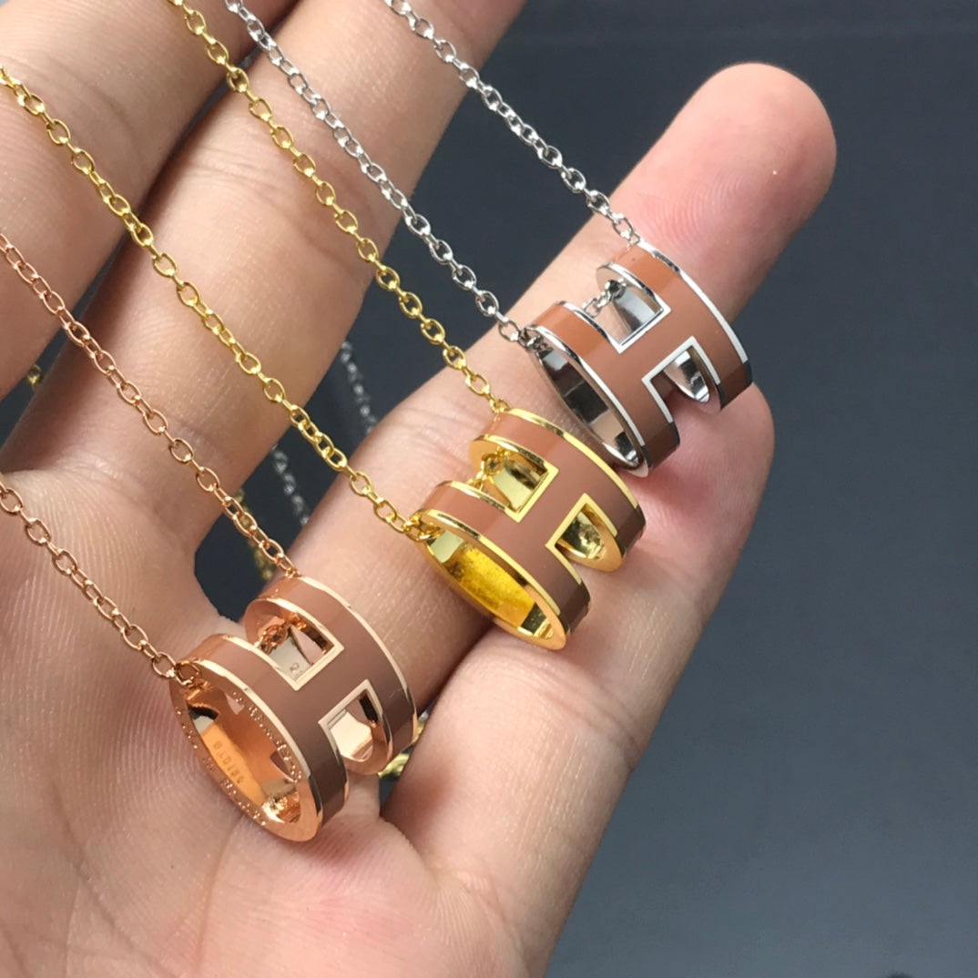 ¡®Glow Jewelry¡¯H NECKLACE BROWN