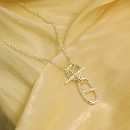 ¡®Glow Jewelry¡¯HM CHAINE D'ANCRE PENDANT NECKLACE STERLING SILVER