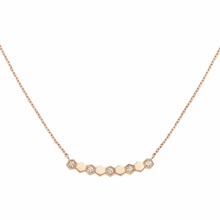 [Glow Jewelry]BEE MY LOVE DIAMOND NECKLACE