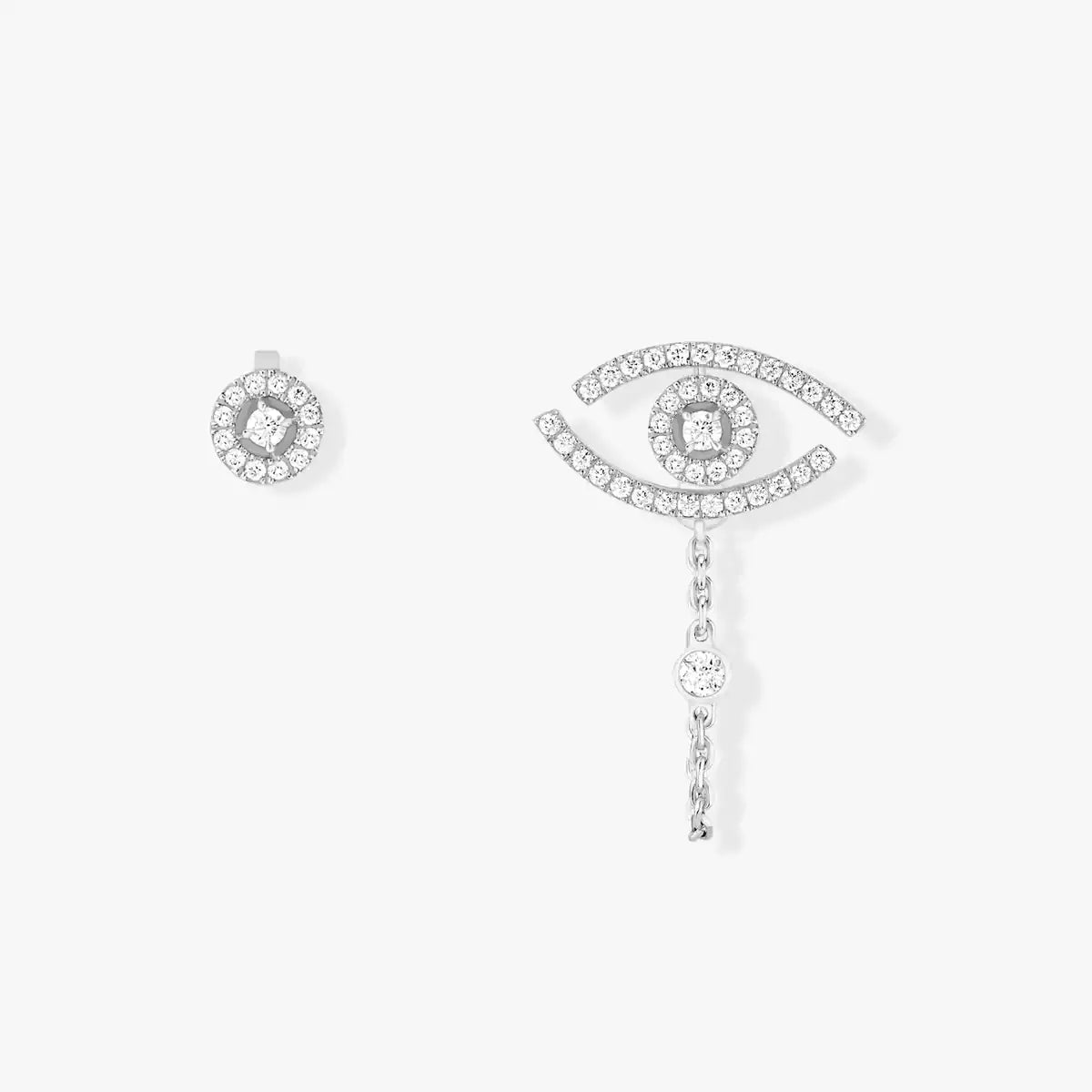 [Glow Jewelry]Lucky Eye Diamond Earrings