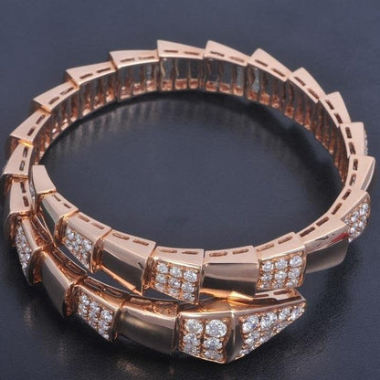 [Glow Jewelry]SERPENTI BRACELET PINK GOLD DIAMOND