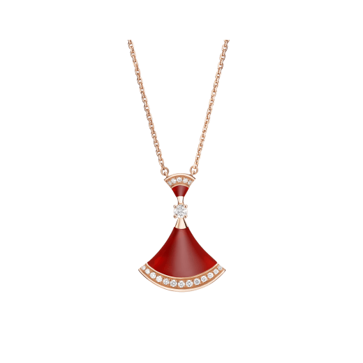 [Glow Jewelry]DREAM NECKLACE CARNELIAN DIAMOND