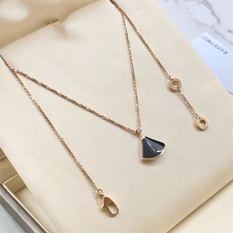 [Glow Jewelry]DREAM NECKLACE ONYX 1 DIAMOND