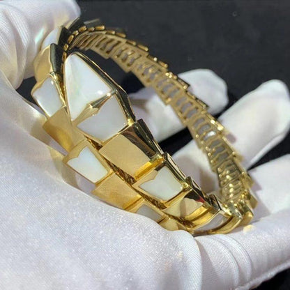 [Glow Jewelry]SERPENTI BRACELET MOP GOLD
