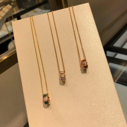 [Glow Jewelry]SERPENTI PEDANT DIAMOND NECKLACE