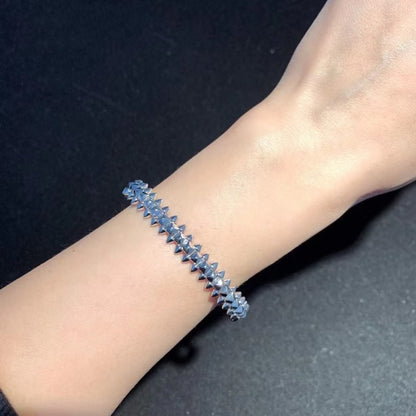 [Glow Jewelry]CLASH SILVER BRACELET