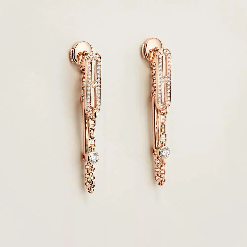 ¡®Glow Jewelry¡¯CHAINE CHAOS DIAMOND DROP EARRINGS