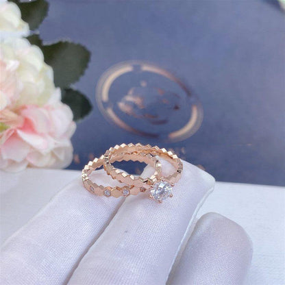 ¡®Glow Jewelry¡¯BEE LOVE RING PINK GOLD DIAMOND