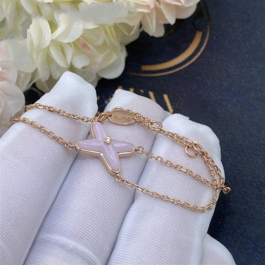¡®Glow Jewelry¡¯JEUX BRACELET PINK MOP PINK GOLD 1 DIAMOND