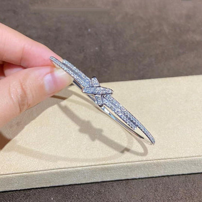 ¡®Glow Jewelry¡¯JEUX DE BRACELET DIAMONDS SILVER