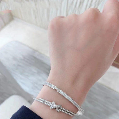 [Glow Jewelry]JEUX DE BRACELET DIAMONDS SILVER