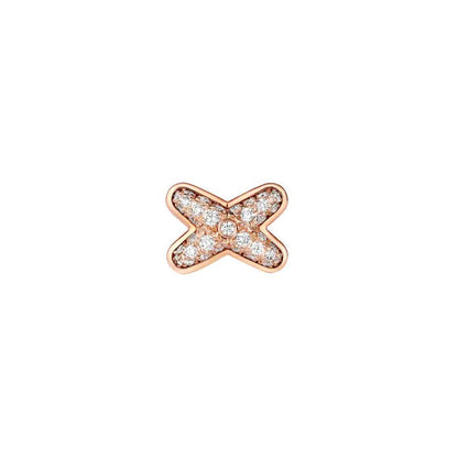 ¡®Glow Jewelry¡¯JEUX DE PINK GOLD DIAMOND EARRINGS