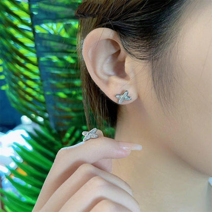 ¡®Glow Jewelry¡¯JEUX DE SILVER DIAMOND EARRINGS