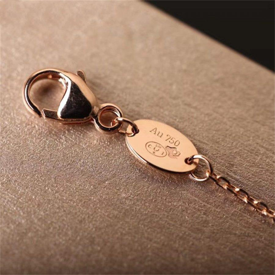 [Glow Jewelry]Hollow Design Four-Leaf Clover Flower Shape Ring