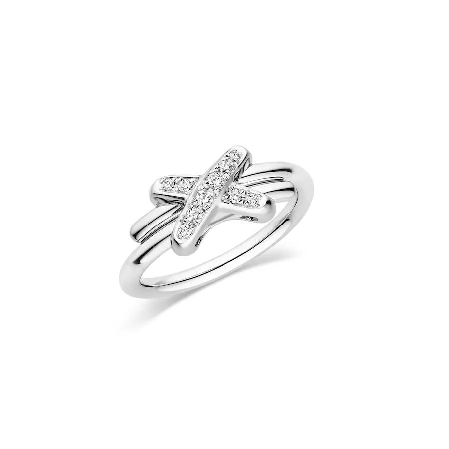 [Glow Jewelry]JEUX DE SILVER DIAMOND RING
