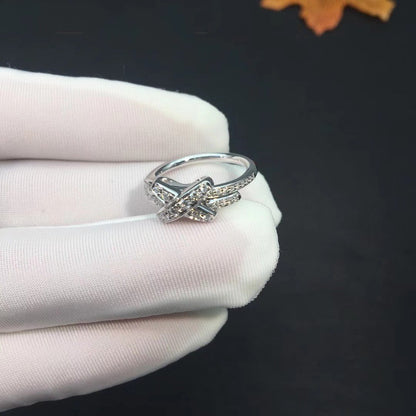 ¡®Glow Jewelry¡¯JEUX DE SILVER DIAMOND RING