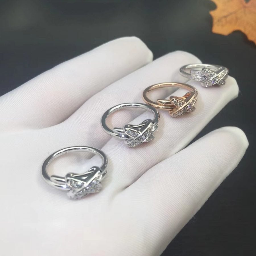 [Glow Jewelry]JEUX DE SILVER DIAMOND RING