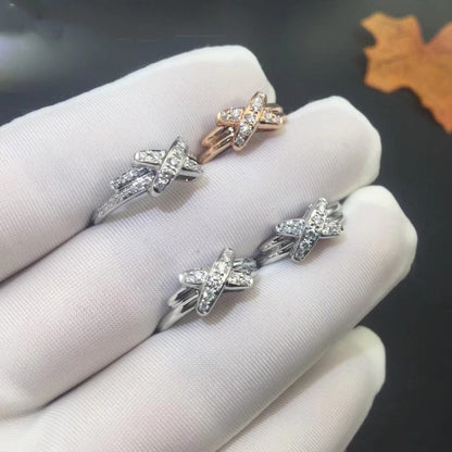 [Glow Jewelry]JEUX DE SILVER DIAMOND RING