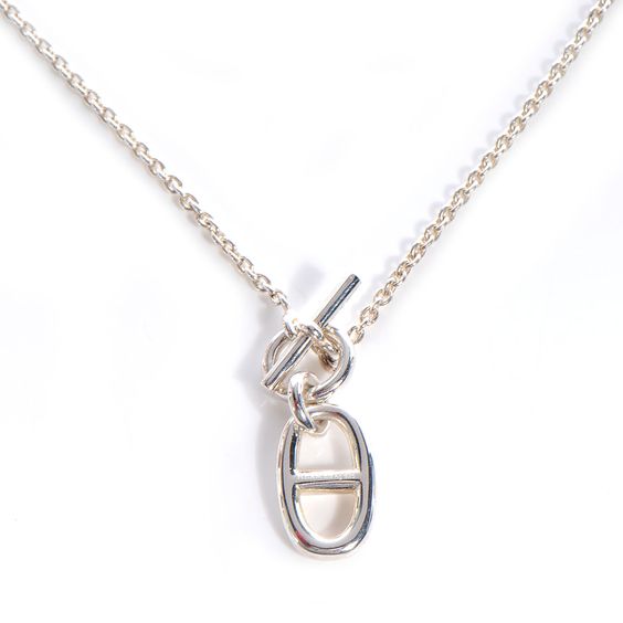 ¡®Glow Jewelry¡¯HM CHAINE D'ANCRE PENDANT NECKLACE STERLING SILVER