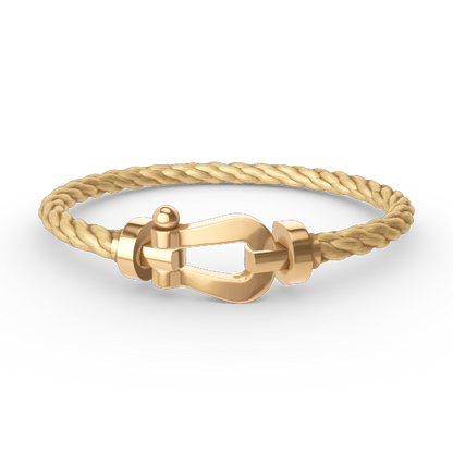 ¡®Glow Jewelry¡¯FORCE LARGE HORSESHOE NO DIAMOND BRACELET GOLD