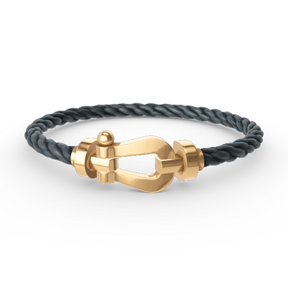¡®Glow Jewelry¡¯FORCE LARGE HORSESHOE NO DIAMOND BRACELET GOLD