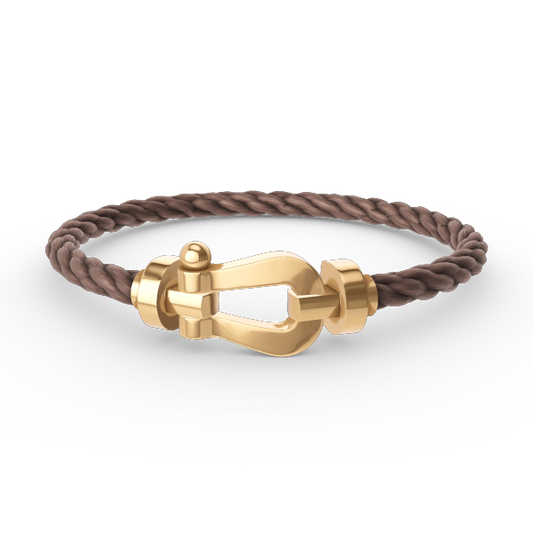 ¡®Glow Jewelry¡¯FORCE LARGE HORSESHOE NO DIAMOND BRACELET GOLD