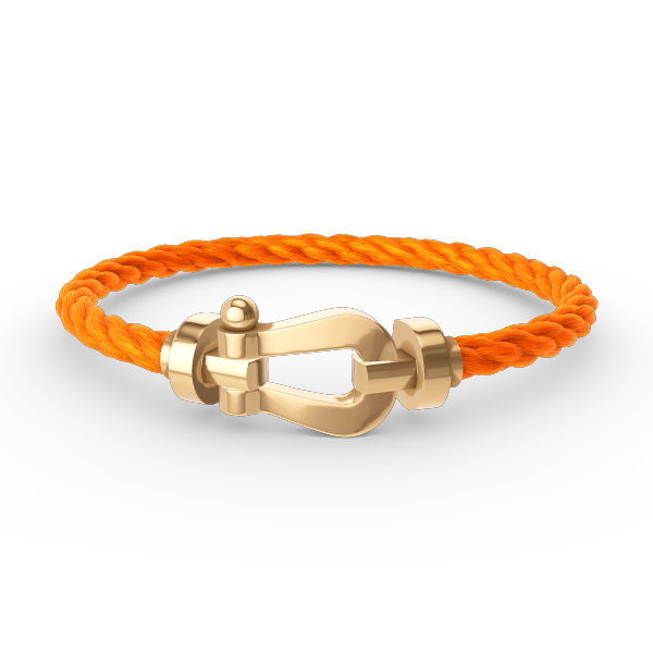 [Glow Jewelry]FORCE LARGE HORSESHOE NO DIAMOND BRACELET GOLD