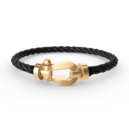 ¡®Glow Jewelry¡¯FORCE LARGE HORSESHOE NO DIAMOND BRACELET GOLD