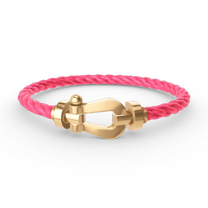 ¡®Glow Jewelry¡¯FORCE LARGE HORSESHOE NO DIAMOND BRACELET GOLD