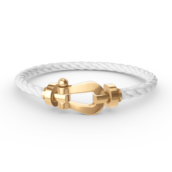 [Glow Jewelry]FORCE LARGE HORSESHOE NO DIAMOND BRACELET GOLD