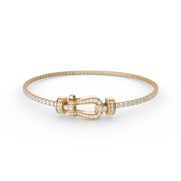 ¡®Glow Jewelry¡¯FORCE  HORSESHOE  DIAMOND TENNIS BRACELET