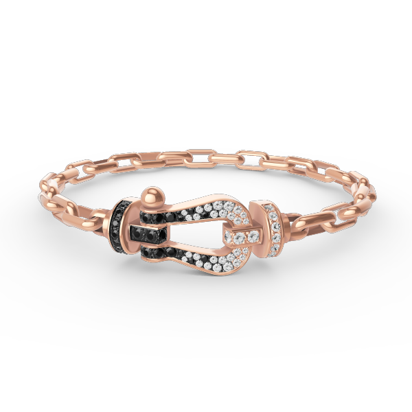 ¡®Glow Jewelry¡¯FORCE LARGE HORSESHOE CLASP  METAL BRACELET