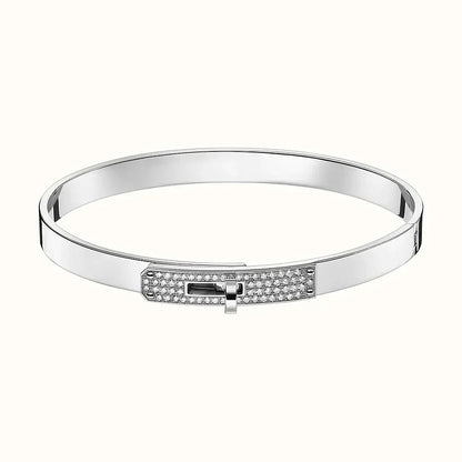 [Glow Jewelry]KELLY SILVER DIAMOND BRACELET