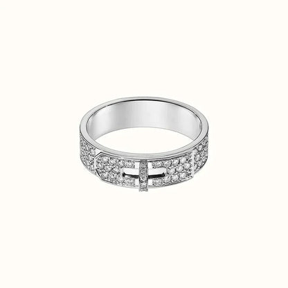 ¡®Glow Jewelry¡¯KELLY SILVER DIAMOND RING