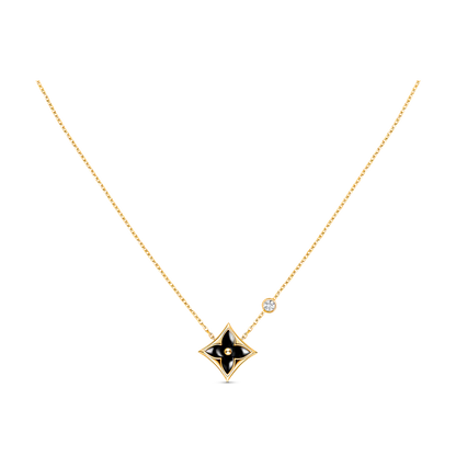 [Glow Jewelry]STAR BLACK MOP NECKLACE