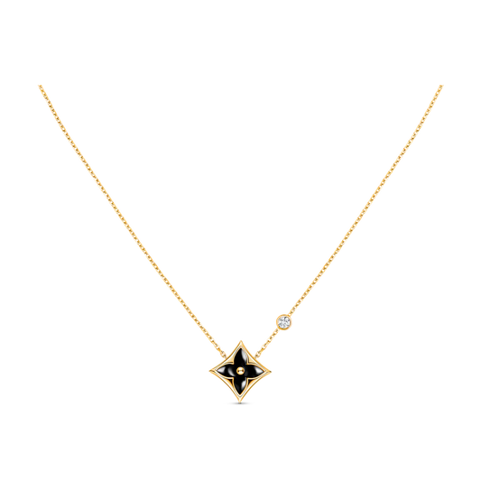 [Glow Jewelry]STAR BLACK MOP NECKLACE