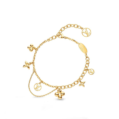 [Glow Jewelry]BLOOMING PINK GOLD MOP BRACELET
