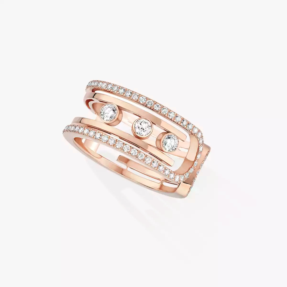 [Glow Jewelry]Move 10th Diamond Ring in Gold