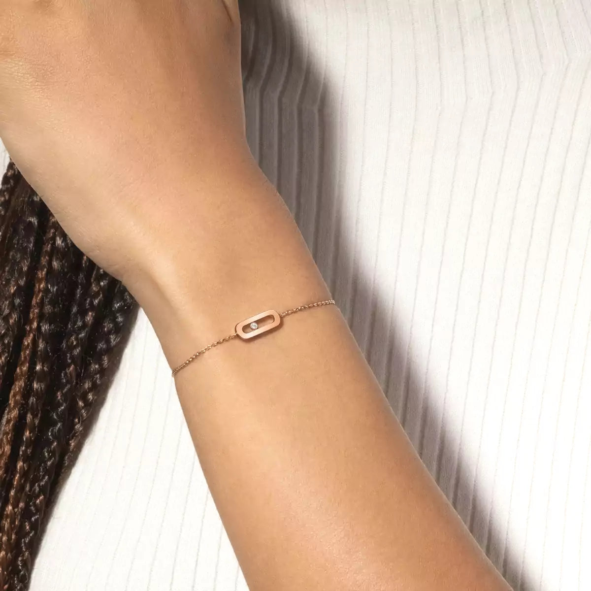 [Glow Jewelry]Move Uno Diamond Bracelet